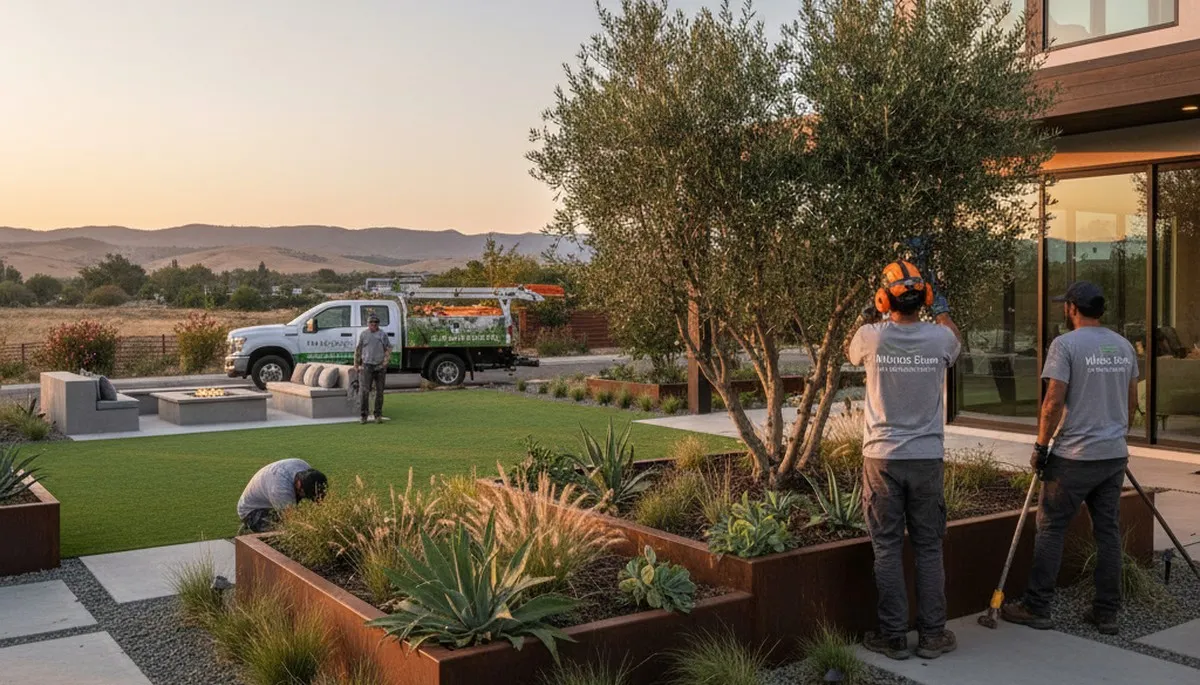 Landscaping service in Modesto, CA for residential yard maintenance and outdoor care