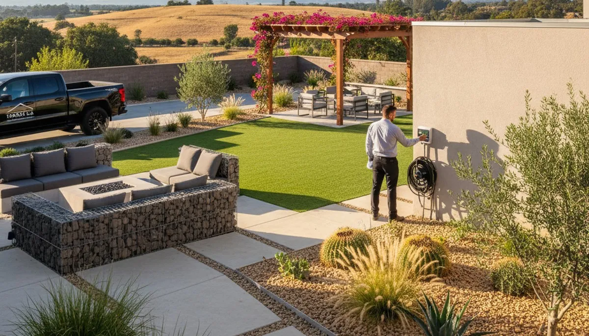 Landscaping services in Modesto, CA for residential and commercial properties